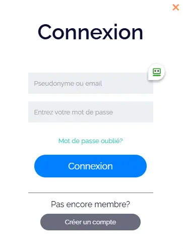 Accesso dei membri del BETX CASINO