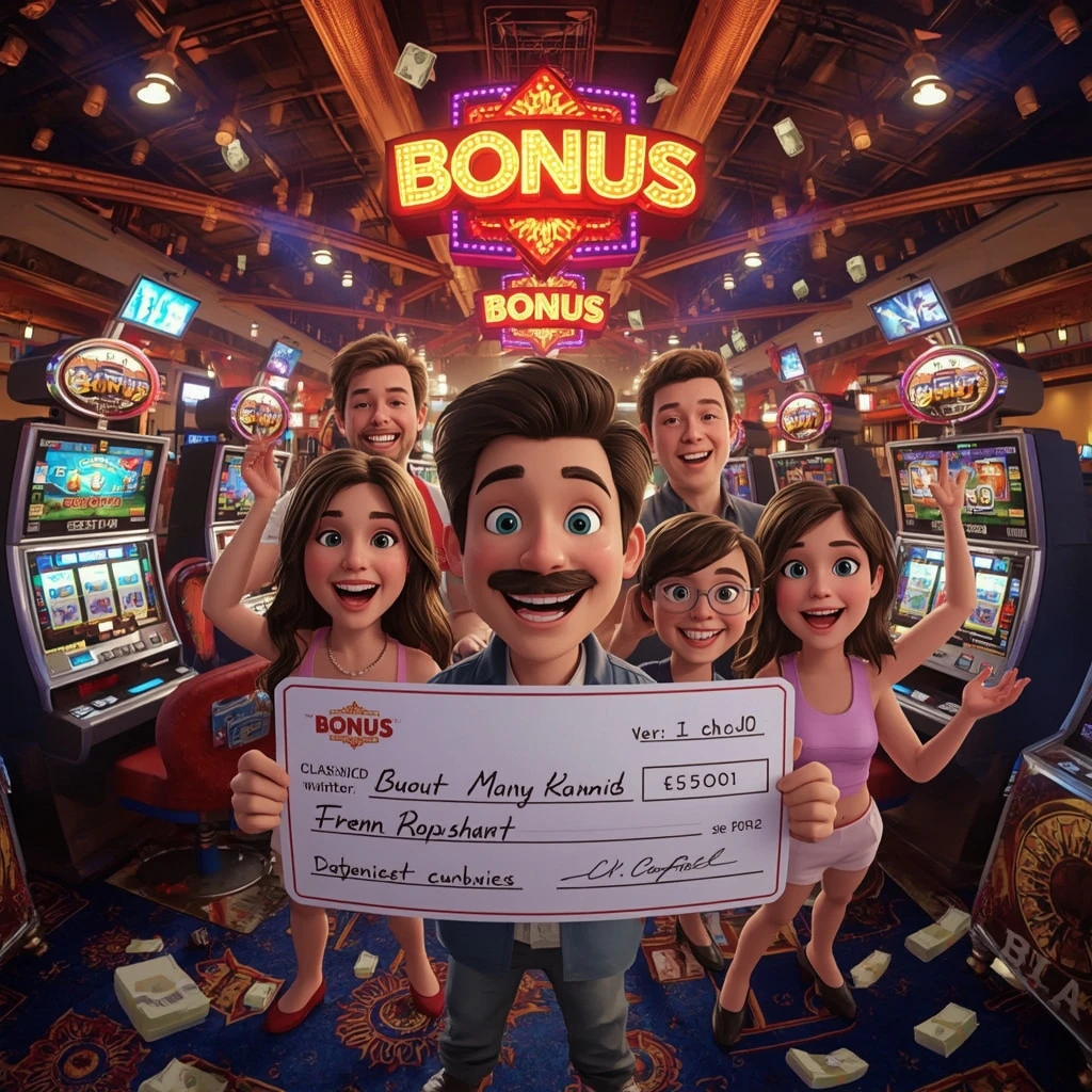 bonus nelle mani di un uomo al casinò BETX CASINO
