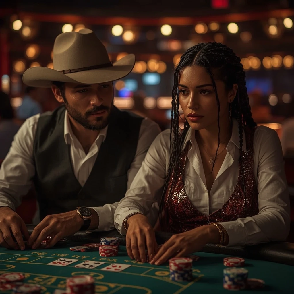 foto di due giocatori di poker BETX CASINO